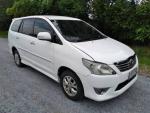 ขายรถ TOYOTA INNOVA ขาว ปี 2012