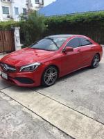ขายถูก Benz CLA 250 AMG 2.0 ปี 17 สภาพใหม่มาก สีแดงสด เกียร์ออโต้ เลขไมล์น้อย